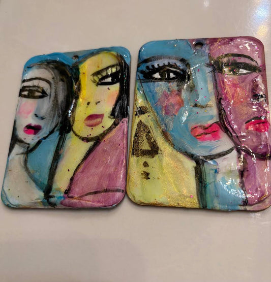 Portraits -Earrings