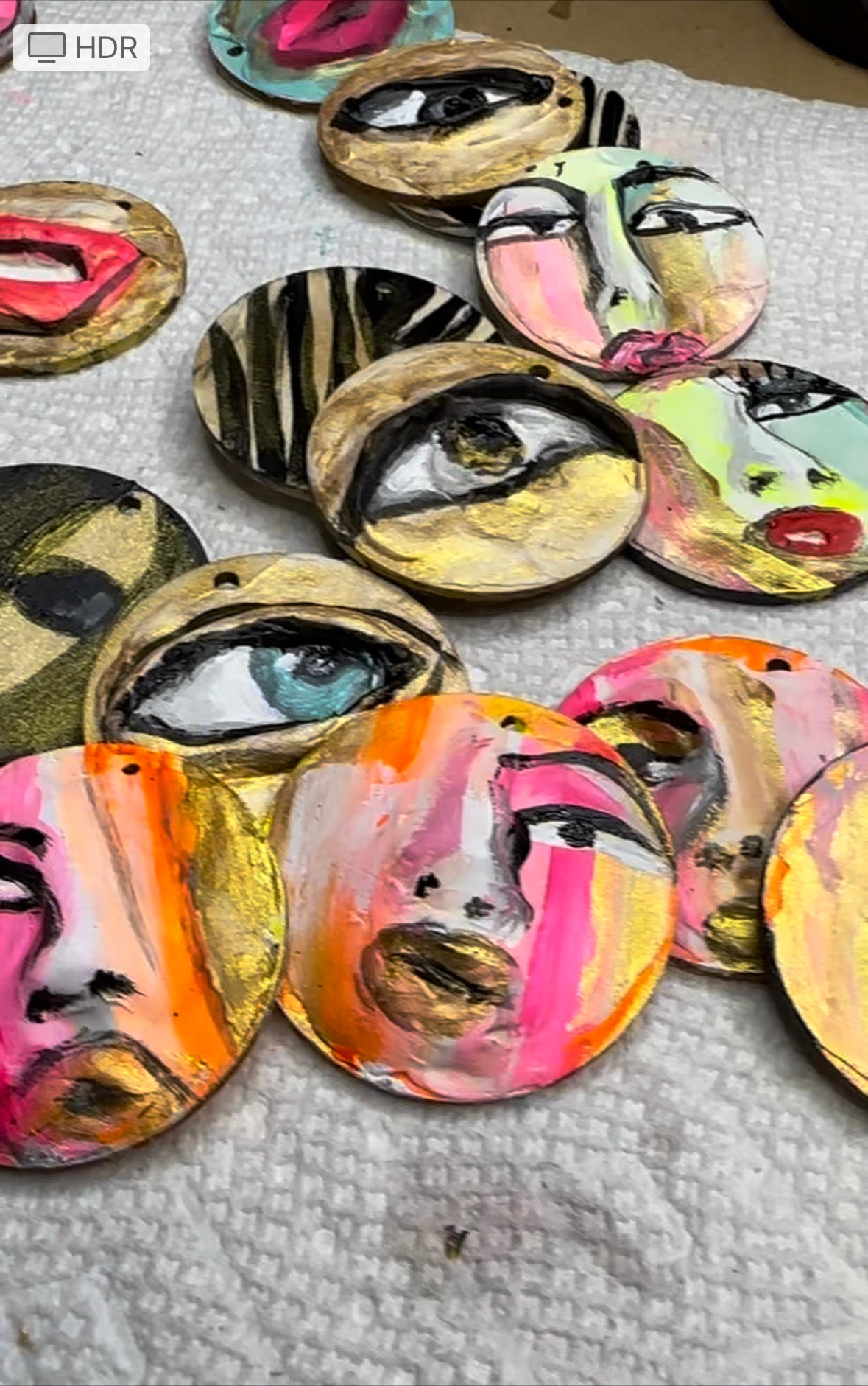 Wearable Art Earrings- Small