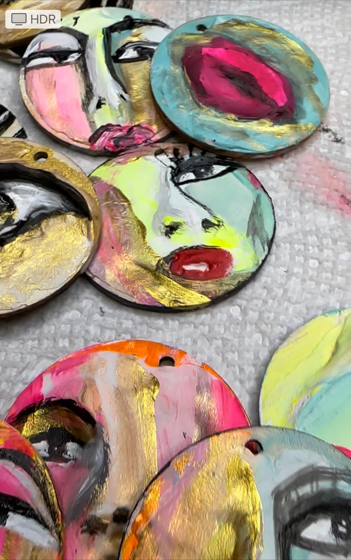 Wearable Art Earrings- Small